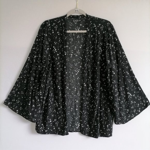 Cotton On Women's Black Open Front Cardigan Size XS - Picture 1 of 6